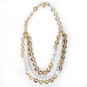 Tory Burch Necklace Women Gold